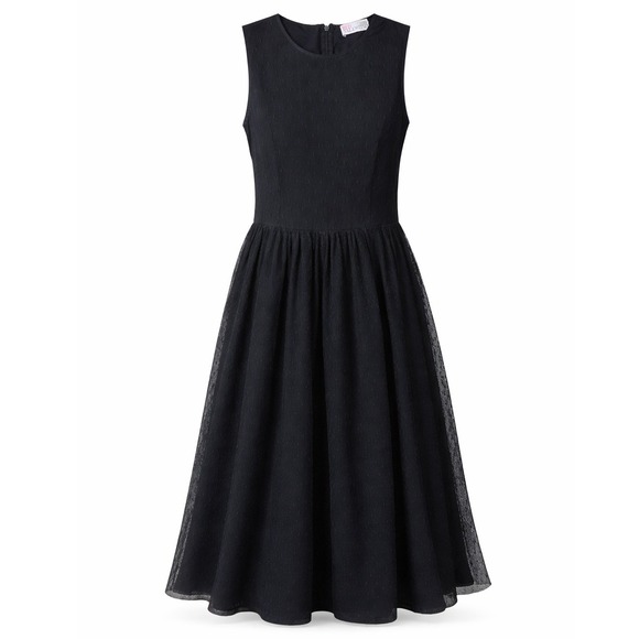 RED Valentino Dresses & Skirts - RED Valentino 90s Luxury Tulle Sheer Full Retro Parisian Whimsigoth 8 Midi dress